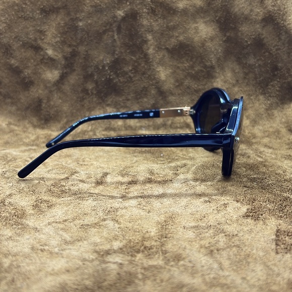 Phillip Lim Black/Gold Round Sunglasses - Picture 4 of 10